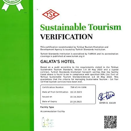 Galata's Hotel Istambul